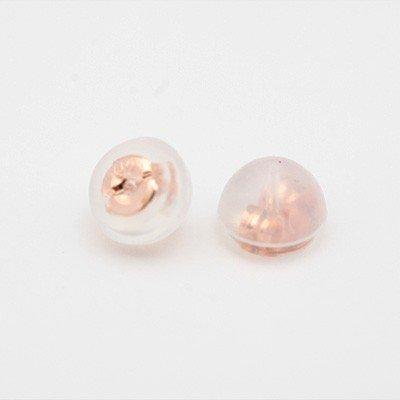 馬蹄ピアス K10金ピンクゴールドPG オニキス ホースシュー 爆買の画像