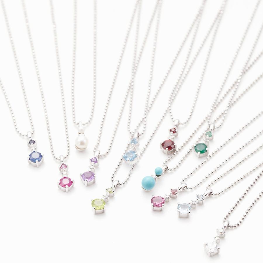 ブルートパーズペンダント ネックレス レディース シルバー925 11月の