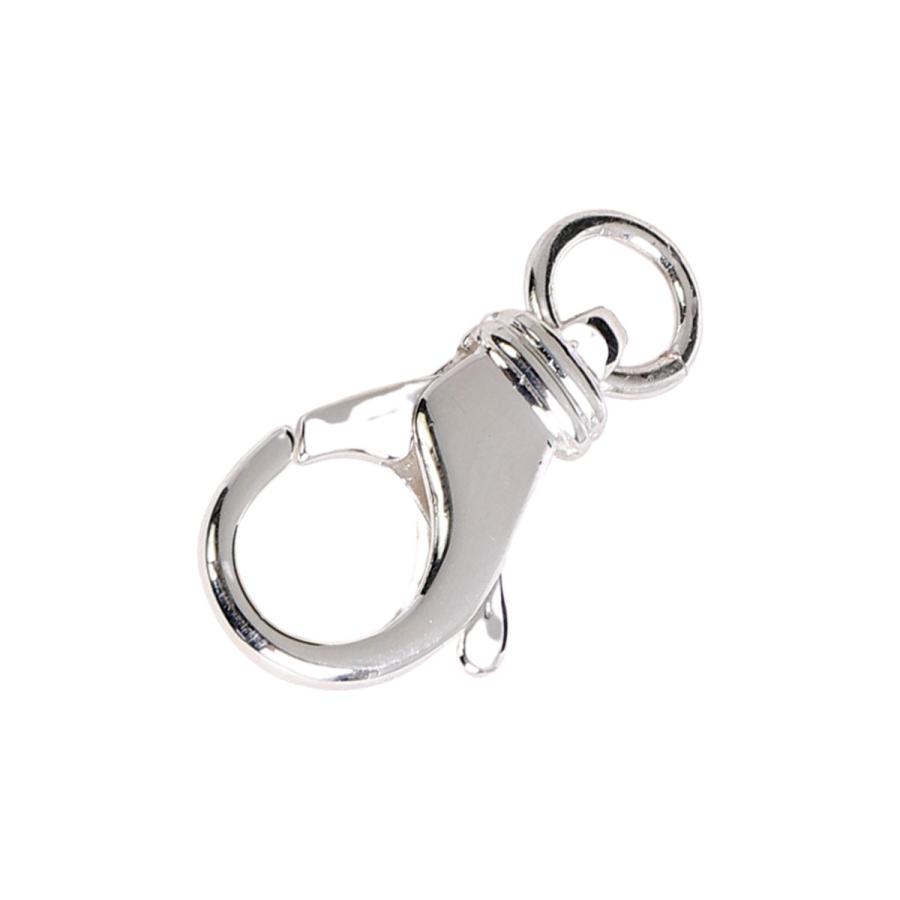 シルバー925ナスカンセット カニカン シルバー925製 1個売り 全長約3cm パーツ ナスカン 金具 留め