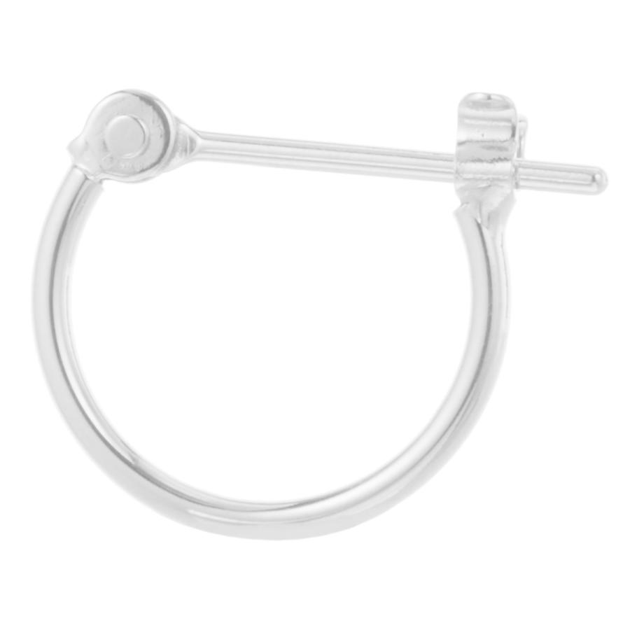 pt900 プラチナ フープピアス 小型 フープピアス プラチナ900 pt900 ミニ スナップ 華奢 細身