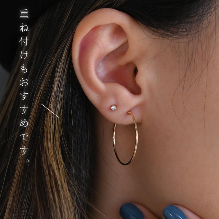 プラチナ900 一粒ダイヤピアス Pt900 ダイヤモンド 両耳合計0.1 プラチナ900 一粒ダイヤピアス Pt900 ダイヤモンド 両耳合計0.1