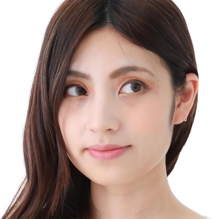 ピアス K10YG イエローゴールド 蹄鉄 ホースシュー 小さめ 小ぶり 目立たない シンプル おしゃれ 日本製 爆買の画像