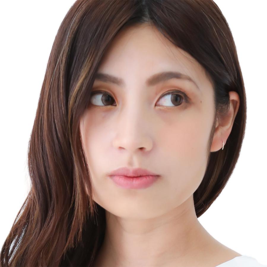 ピアス K10YG イエローゴールド 羽根 フェザー 小さめ 小ぶり 目立たない シンプル 日本製 爆買の画像