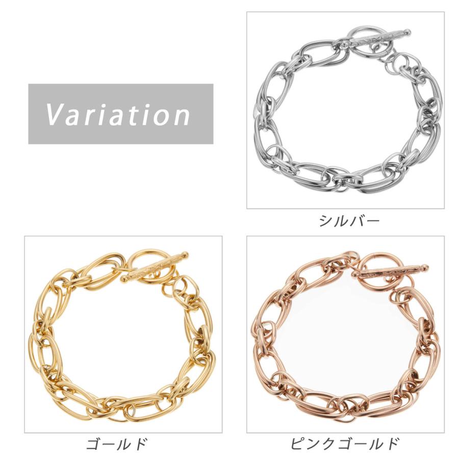 ブレスレット ハワイアンジュエリー サージカルステンレス316L チェーン マンテル プルメリア スクロール レディース メンズ 爆買 |  | 04