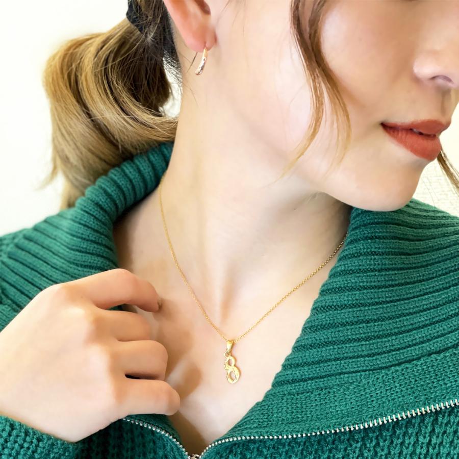 ネックレス レディース メンズ サージカルステンレス ナンバー 数字 ハワイアンジュエリー シルバー ゴールド 爆買の画像
