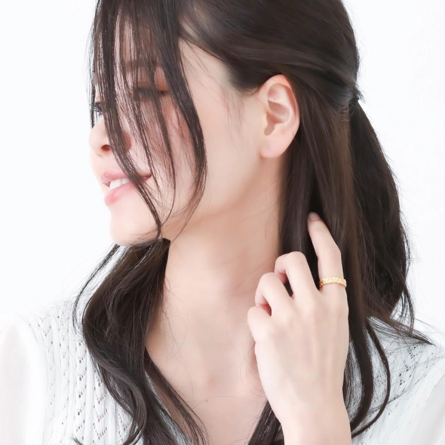 刻印対応 リング レディース メンズ サージカルステンレス316L製 ハワイアンジュエリー リーフ 低金属アレルギー対応 爆買の画像