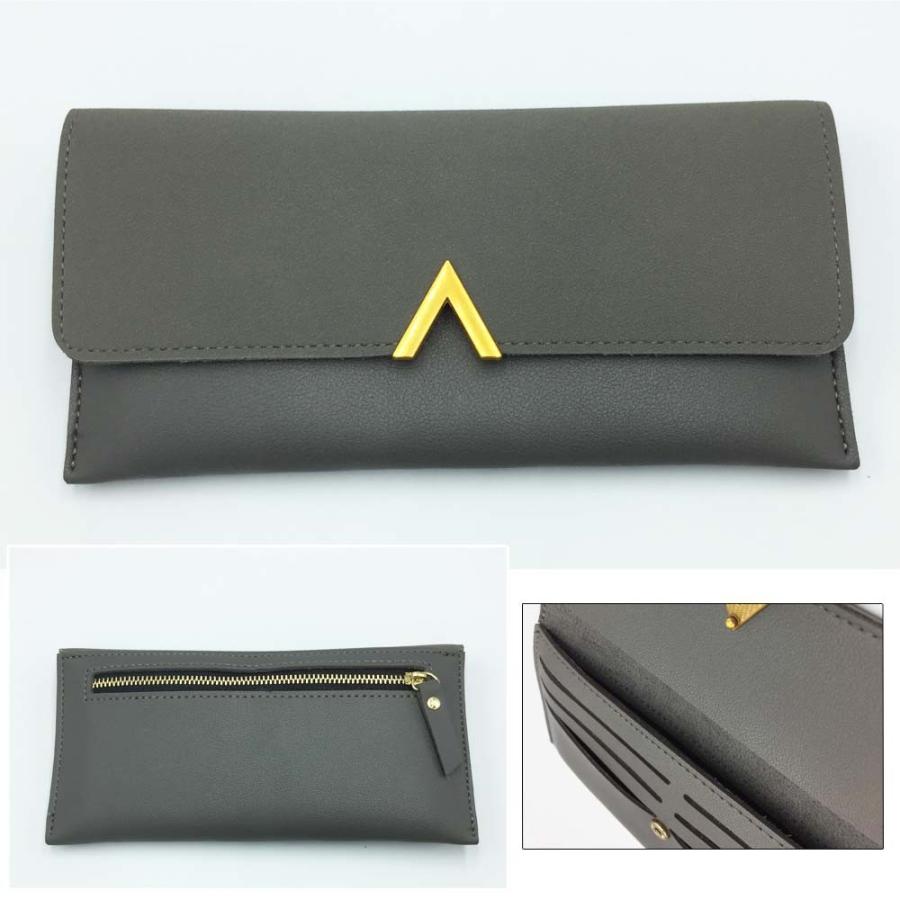 かぶせ長財布 レディース 薄い財布 小銭入れ ロングウォレット カード入れ 薄型 Ns 1fdai 001 アクセサリーショップ Piena 通販 Yahoo ショッピング