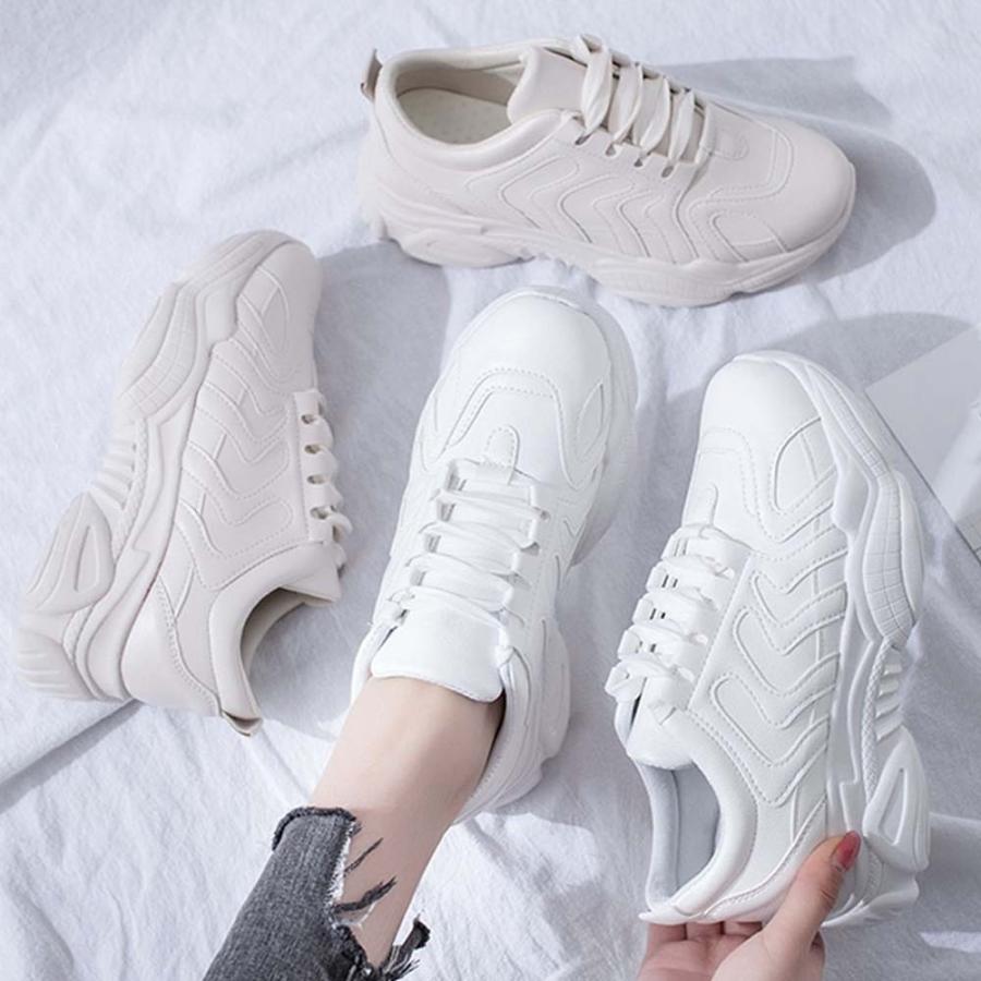 スニーカー レディース 春夏秋冬 厚底 ダッドシューズ ローカット 合皮 ランニング用 Ns 99moxc 060 アクセサリーショップ Piena 通販 Yahoo ショッピング