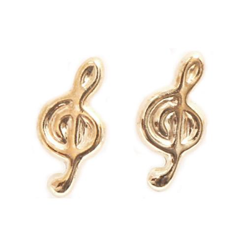 K10 ピアス　ト音記号 ト音記号ピアス | KONDUCT