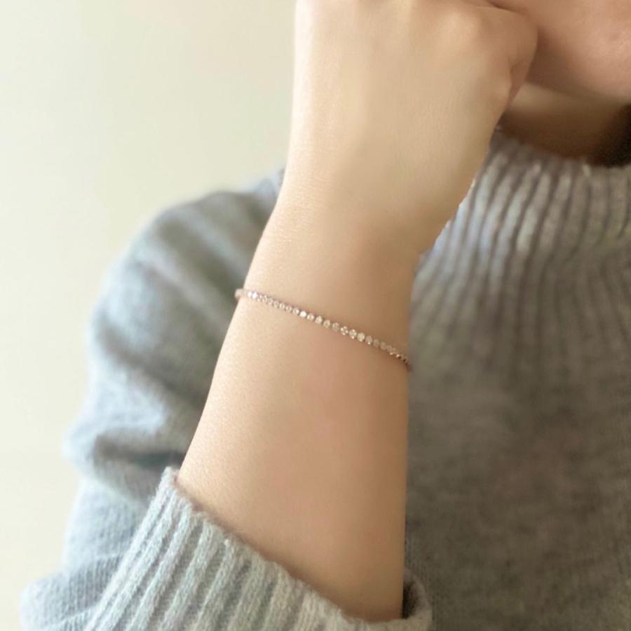 ブレスレット サージカルステンレス製 キュービックジルコニア 金属アレルギー対応 Zanipolo Terzini 爆買の画像
