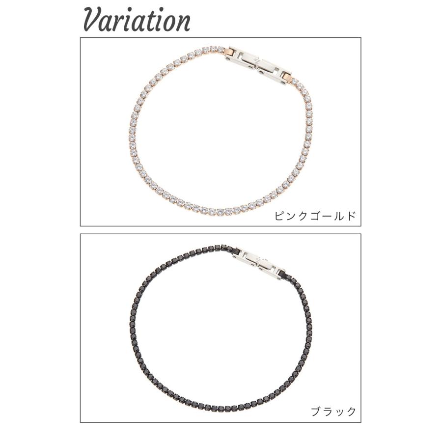 ブレスレット サージカルステンレス製 キュービックジルコニア 金属アレルギー対応 Zanipolo Terzini 爆買の画像
