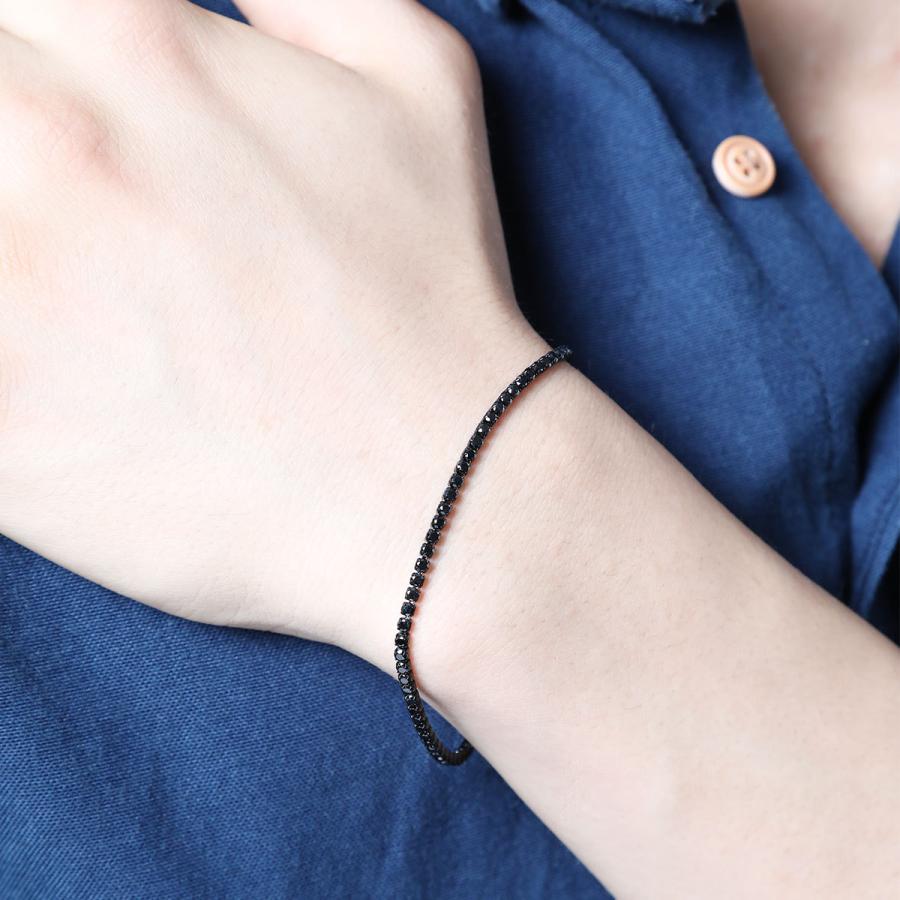 ブレスレット サージカルステンレス製 キュービックジルコニア 金属アレルギー対応 Zanipolo Terzini 爆買の画像