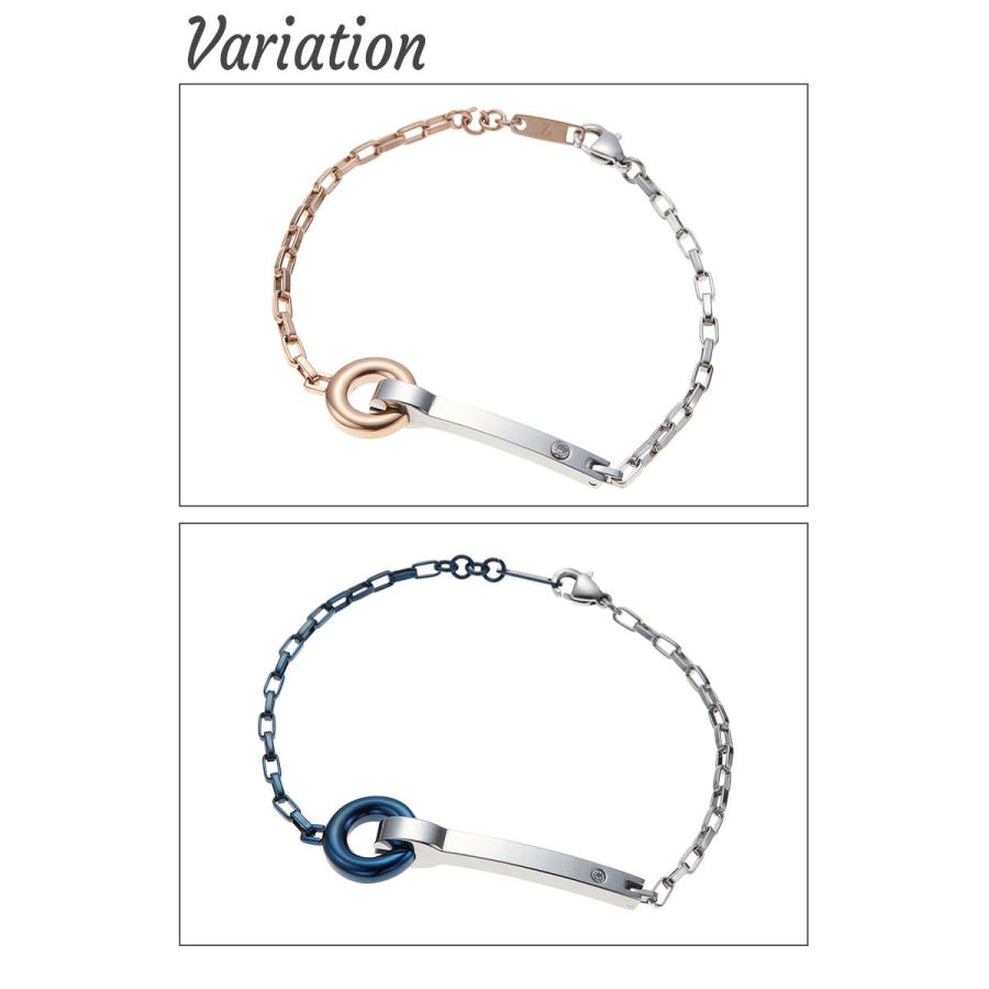 ブレスレット サージカルステンレス製 キュービックジルコニア チェーン 金属アレルギー対応 Zanipolo Terzini 爆買の画像