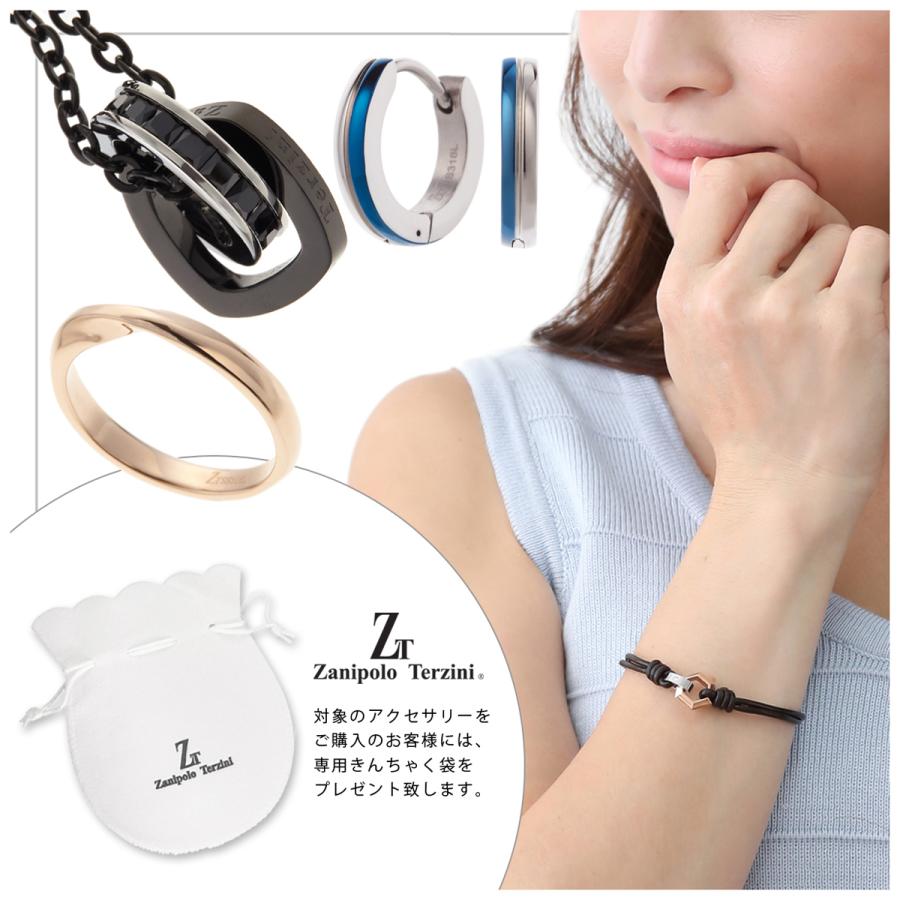 ブレスレット サージカルステンレス製 キュービックジルコニア チェーン 金属アレルギー対応 Zanipolo Terzini 爆買の画像