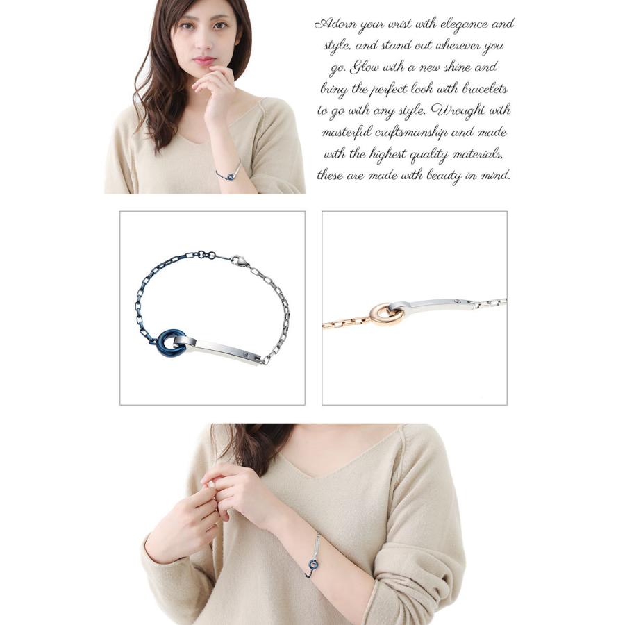 ブレスレット サージカルステンレス製 キュービックジルコニア チェーン 金属アレルギー対応 Zanipolo Terzini 爆買の画像