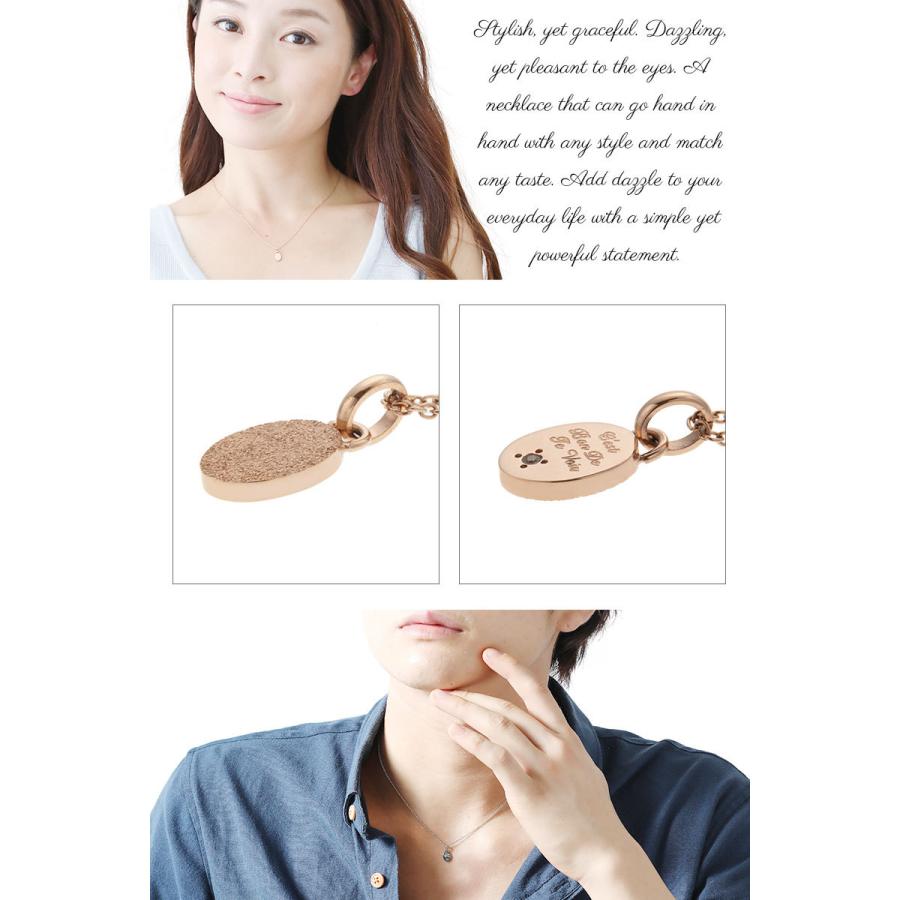 ネックレス メンズ レディース サージカルステンレス製 ダイヤモンド Zanipolo Terzini ザニポロタルツィーニ お肌に優しい 爆買の画像