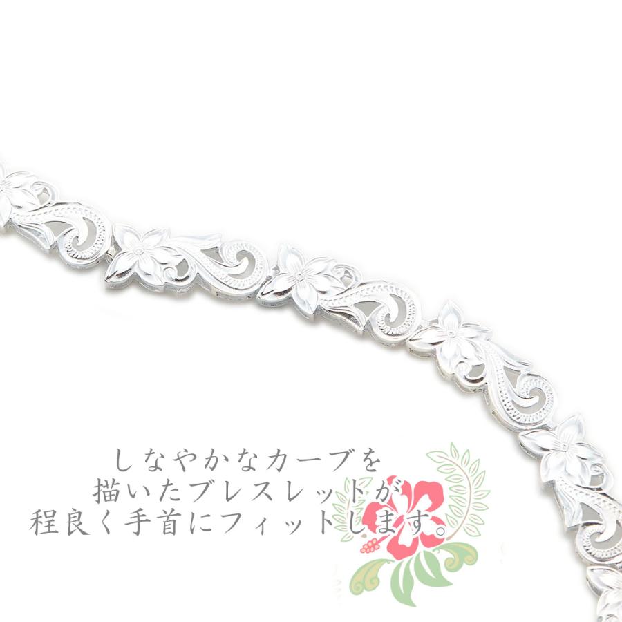 ブレスレット シルバー925 ハワイアンジュエリー 彫刻