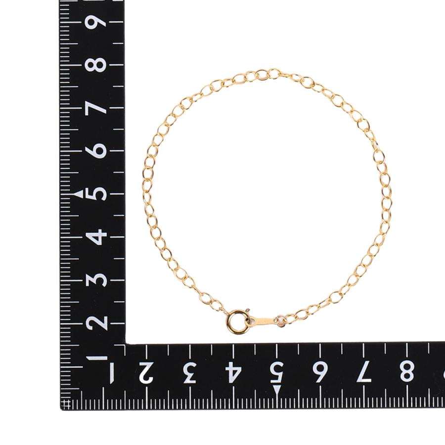 ブレスレット 14KGF ゴールドフィルド 丸あずきチェーン 18cm 2.8mm 1本 金属アレルギー対応 爆買_5