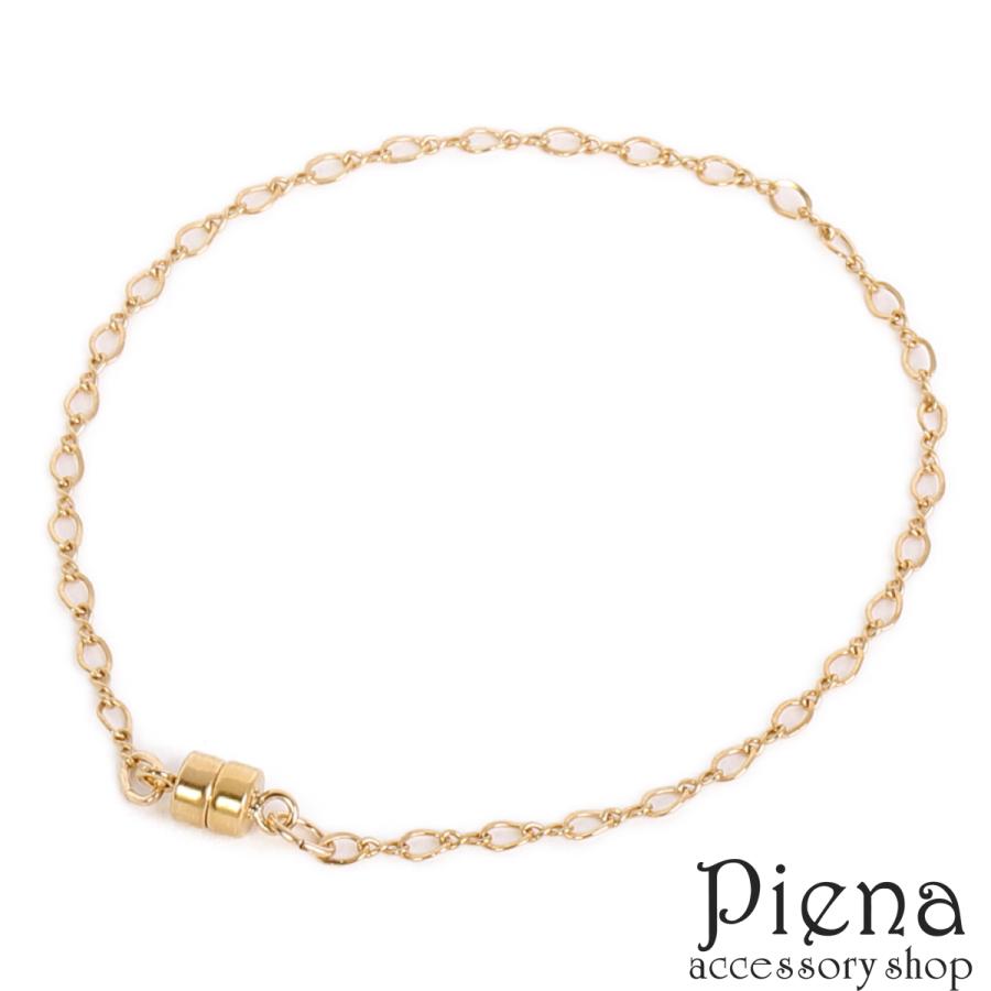 ブレスレット 14KGF ゴールドフィルド インフィニティチェーン 1本  