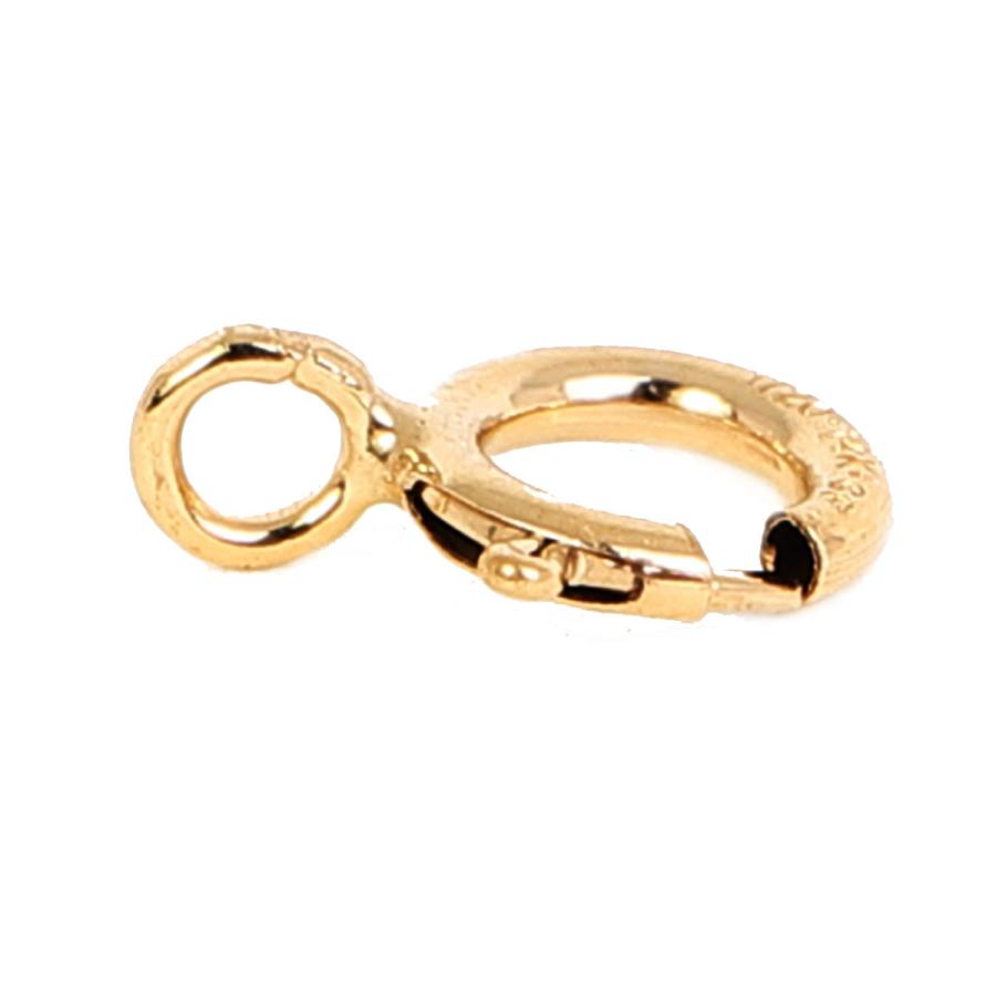 引き輪 スプリングロック 14KGF ゴールドフィルド 5.0mm 10個 アクセサリーパーツ 金属アレルギー対応 爆買