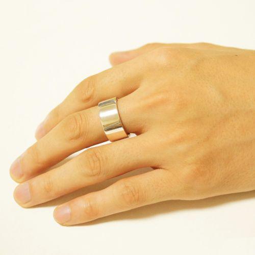 指輪 メンズ リング 太めシルバーリング ジュエリーシルバー925 ゴツめ Silver925h 42 1054 アクセサリーショップ Piena 通販 Yahoo ショッピング