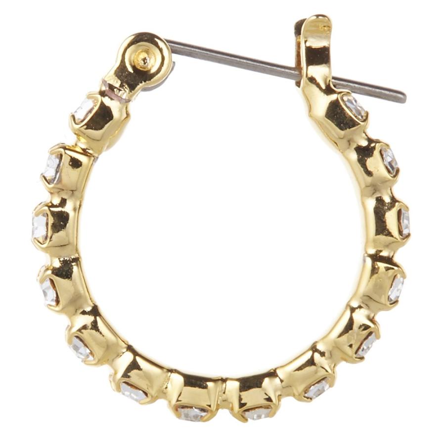 SWAROVSKI スワロ　フープピアス YGカラー チタンポスト　ゴールド SWAROVSKI｜【公式】【スワロフスキー】Dextera フープピアス