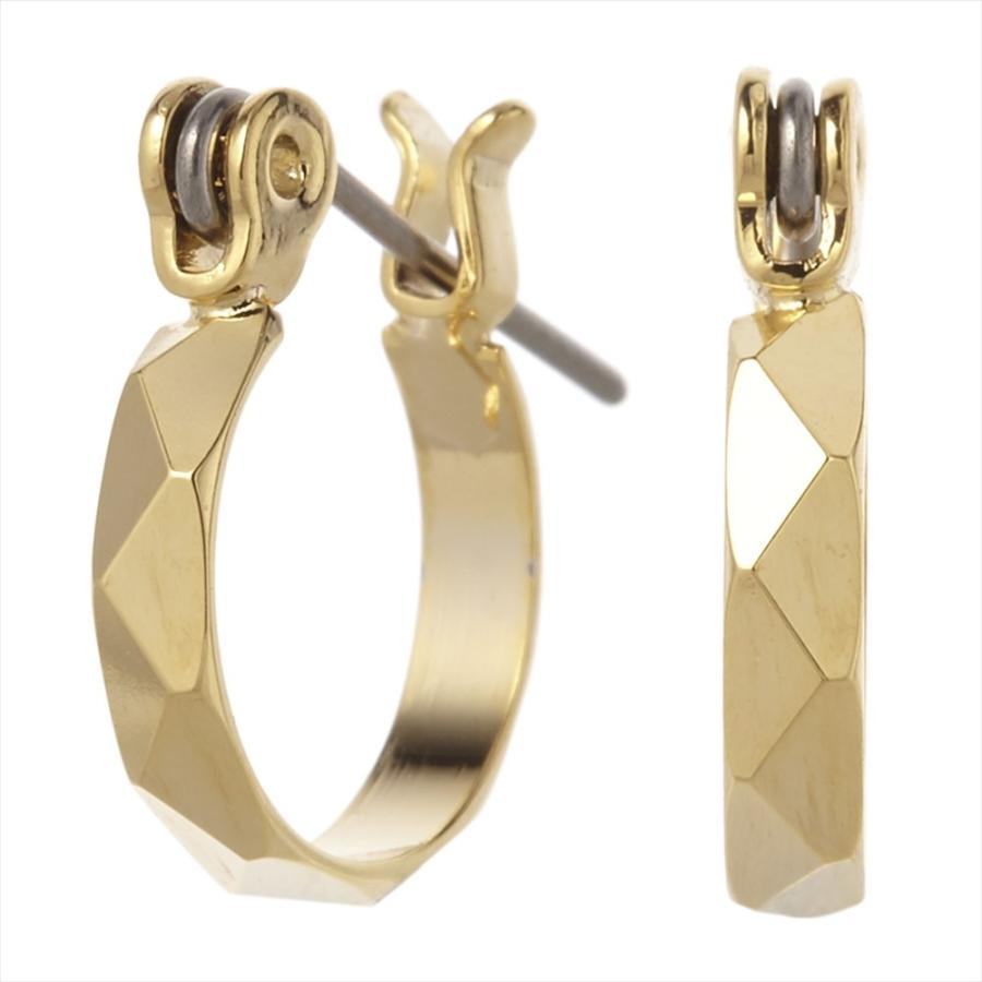 ダイヤ型にカットしたフープピアスチタン製ポストシルバー ゴールド 爆買 |  | 07