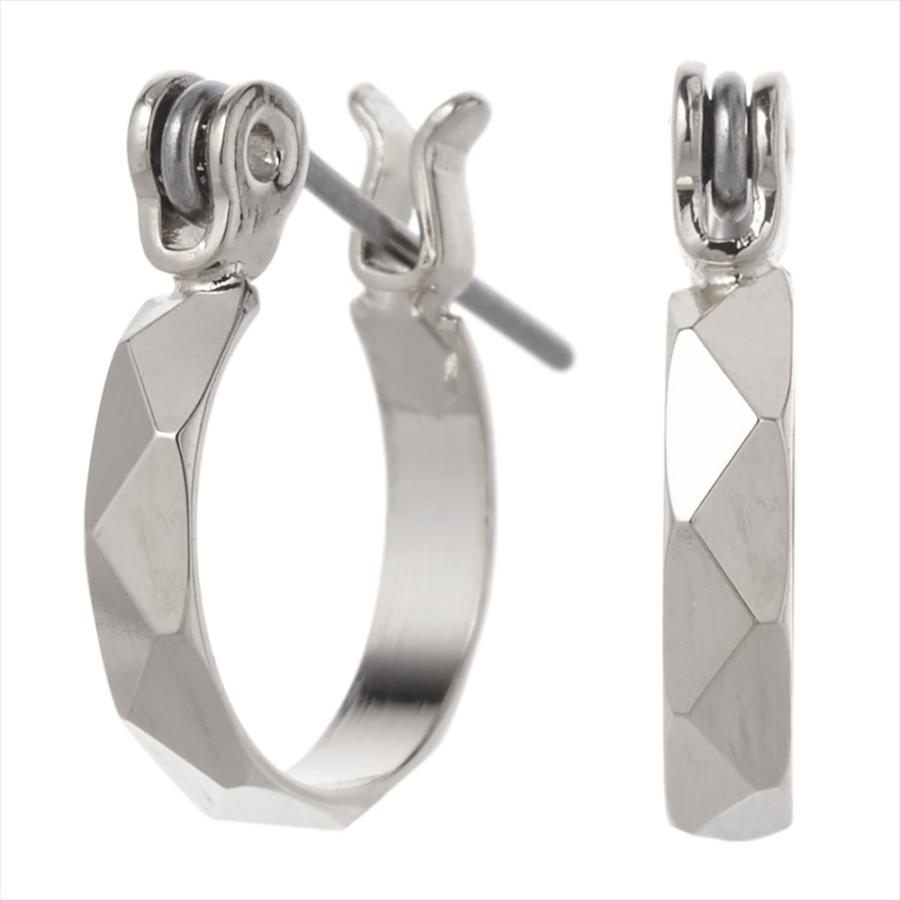 ダイヤ型にカットしたフープピアスチタン製ポストシルバー ゴールド 爆買 |  | 08