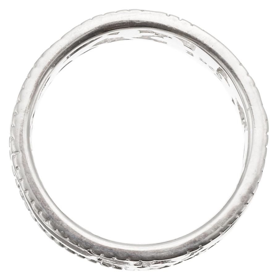 リング 指輪 シルバー925製 スタンダード ピンキー 透かし柄 鹿