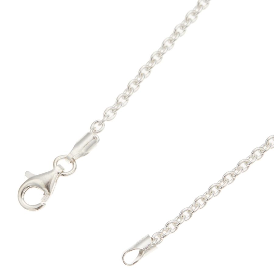 ネックレス シルバー925製 キュービックジルコニア クロス オープンハート スター 燻し加工 メンズ 爆買の画像