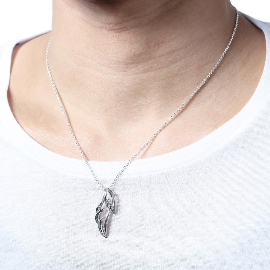 ガラード ネックレス ペンダント 羽 モチーフ シルバー 925 アクセサリー