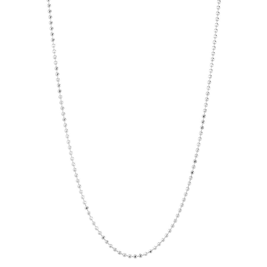 ネックレス シルバー925 カットボールチェーン シルバーチェーン