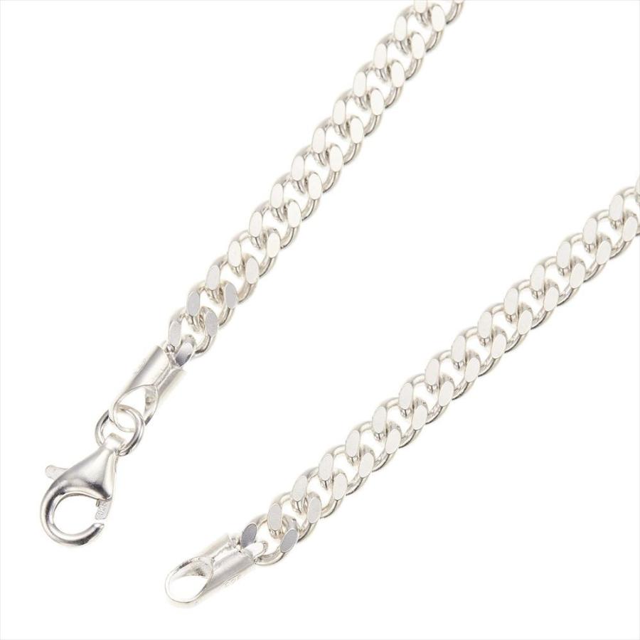 ネックレス レディース チェーンのみ 低金属アレルギー シルバー925製 シルバーアクセサリー シンプル 50cm 爆買の画像