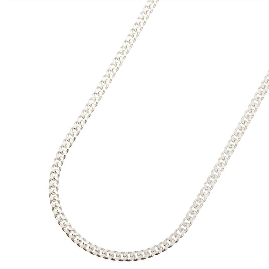 ネックレス メンズ レディース チェーンのみ 低金属アレルギー シルバー925製 シルバーアクセサリー シンプル 60cm 喜平 爆買の画像