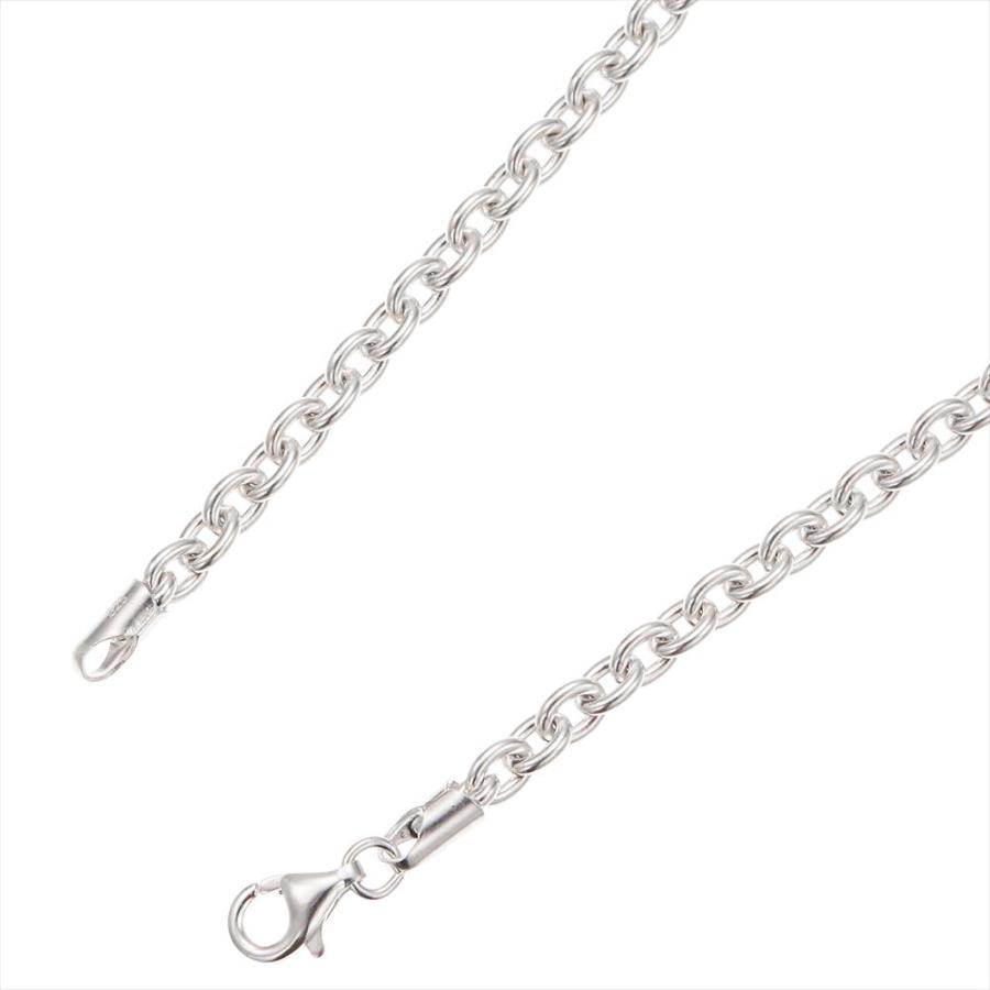 ネックレス シルバー925 あずきチェーン 太め ロング 70cm ネックレス シルバー925 あずきチェーン 太め ロング 70cm