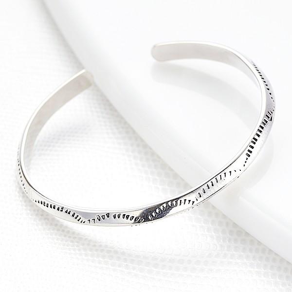 来*純様 B5 シルバー925 バングル ブレスレット スターリングシルバー 来*純様 B5 シルバー925 バングル ブレスレット スターリングシルバー
