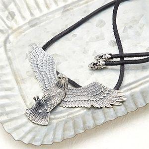 爆売り！】 メンズ ペンダント ネックレス シルバー925製 鷲 イーグル