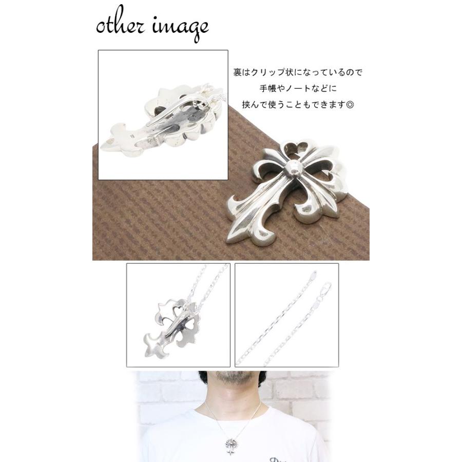メンズ ネックレス クロス 十字架 ペンダント シルバー925 シルバーアクセ 爆買の画像