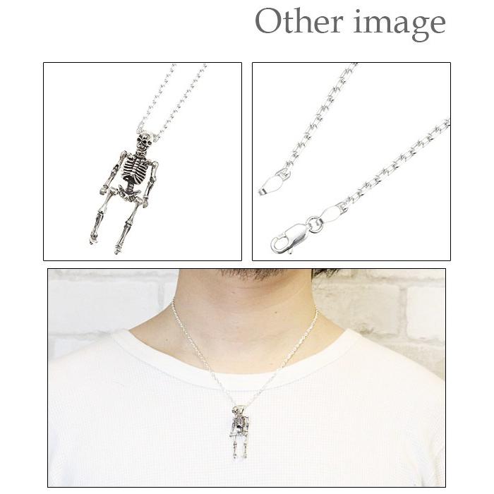 メンズネックレス シルバー925 シルバー ペンダント ドクロ メンズネックレス シルバー925 シルバー ペンダント ドクロ