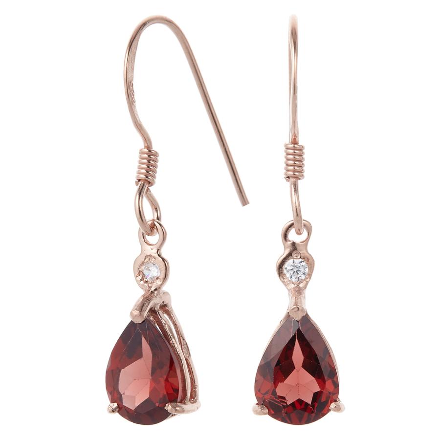 ポメころび✨ピンクアメジスト×MOP＆ドラゴンガーネット他ピアスチャーム フックピアス ガーネット アメジスト ムーンストーン ティアドロップ