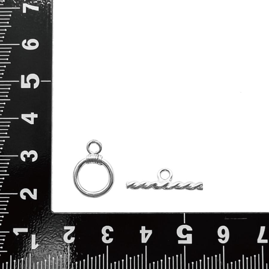 マンテルパーツ シルバー925 ツイスト ひねり 留め具 金具