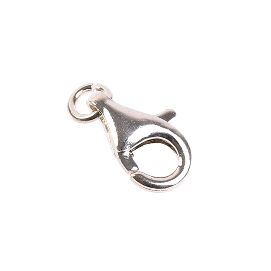 カニカン シルバー925製 パーツ 1個売り Lサイズ 13mm シルバー フック
