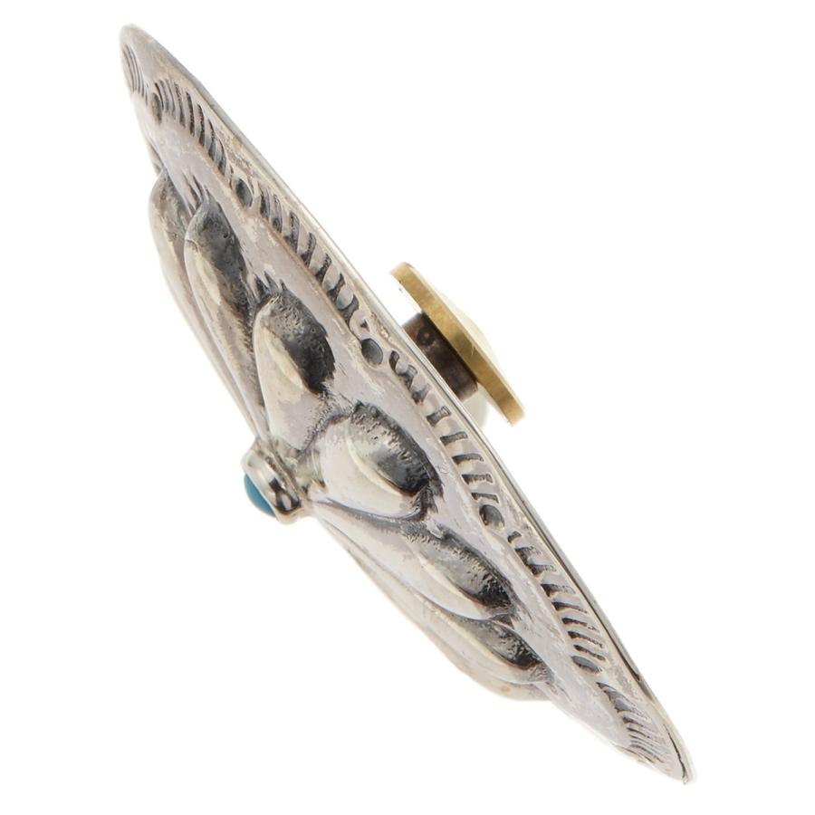 コンチョ 練りターコイズ インディアン ネジ式 ループ式 カスタム