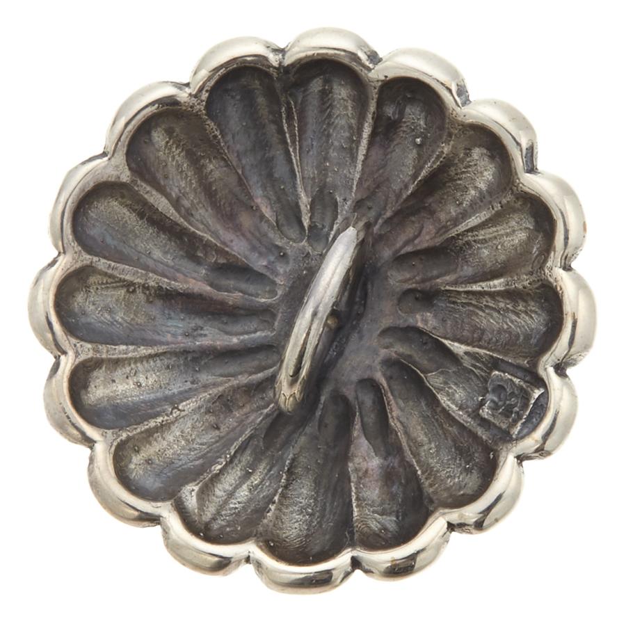 白銅,風車,コンチョ,ループ,ネジ式,金縄ターコイズ,インディアン,ネイティブ 白銅,風車,コンチョ,ループ,ネジ式,金縄ターコイズ,インディアン