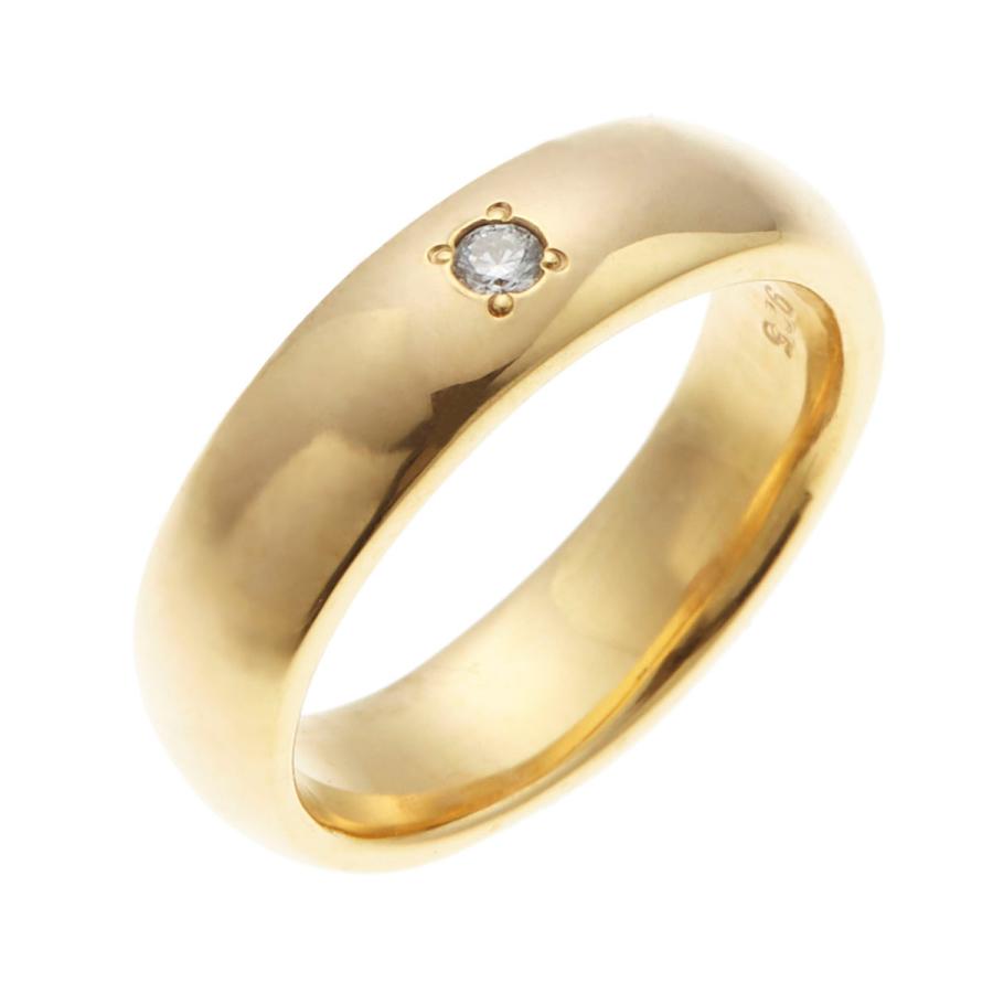 ペアリング シルバー925製 ダイヤモンド マリッジリング 結婚指輪 甲丸 ツヤ有り 太め 沖縄製 爆買の画像