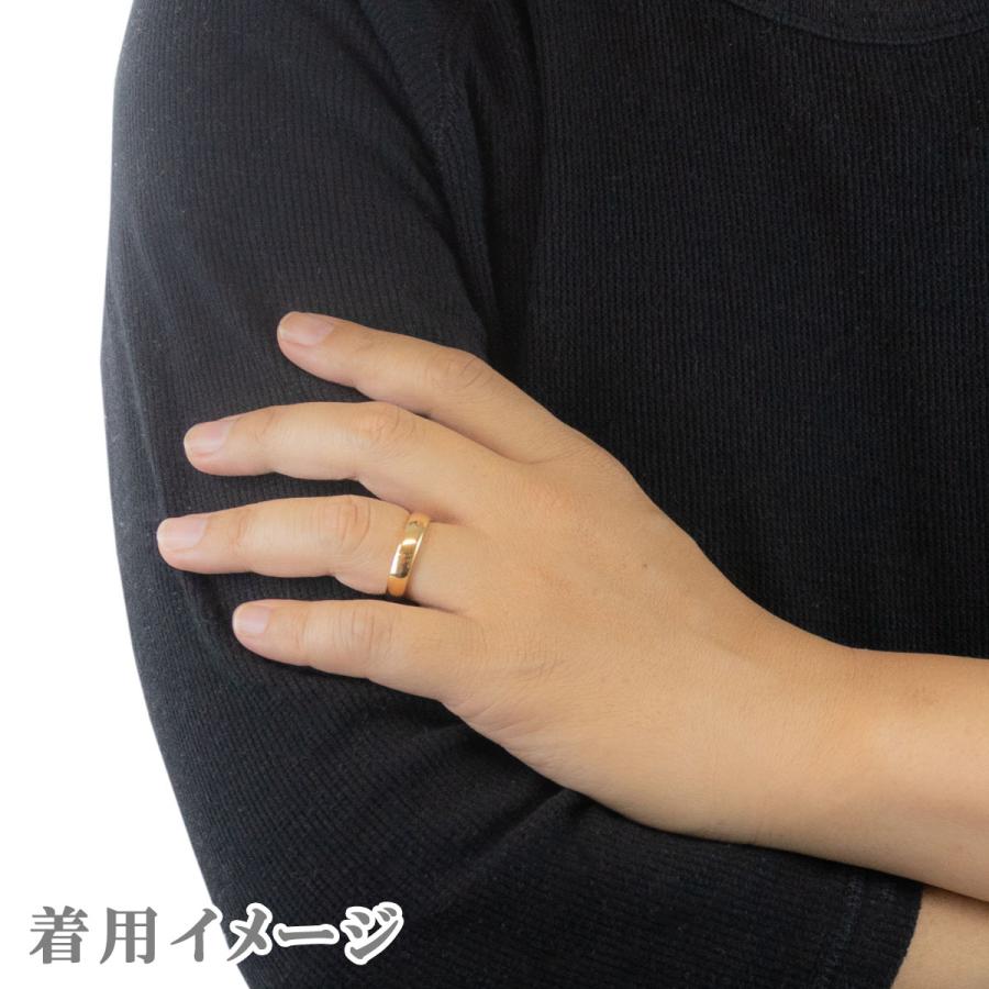 ペアリング シルバー925製 ダイヤモンド マリッジリング 結婚指輪 甲丸 ツヤ有り 太め 沖縄製 爆買の画像