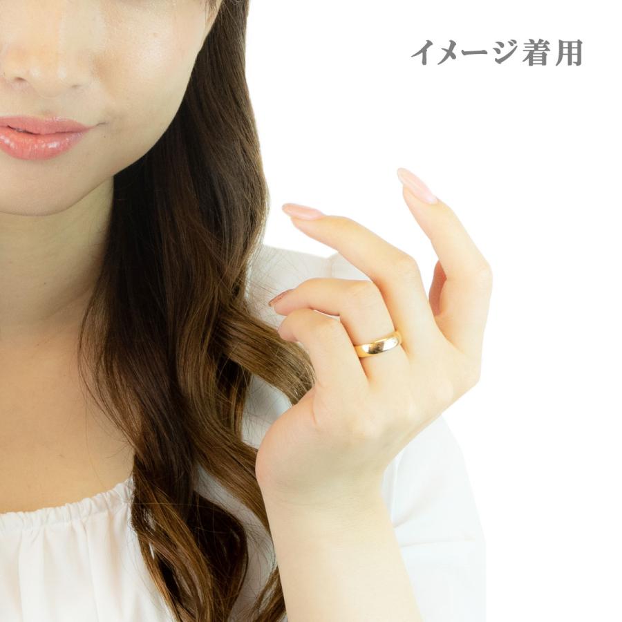 ペアリング シルバー925製 ダイヤモンド マリッジリング 結婚指輪 甲丸 ツヤ有り 太め 沖縄製 爆買の画像