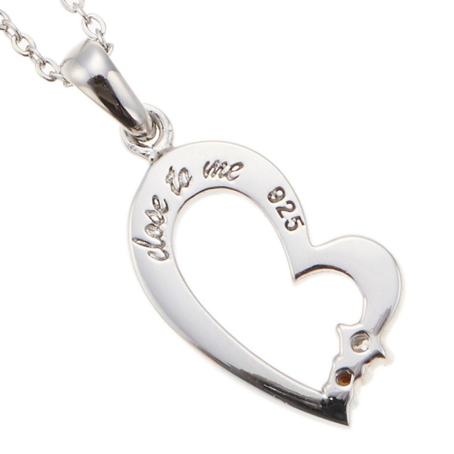 ペアネックレス シルバー925製 ハートデザイン レッドダイヤモンド キュービックジルコニア オープンハート Ty Sn13 169 170 アクセサリーショップ Piena 通販 Yahoo ショッピング