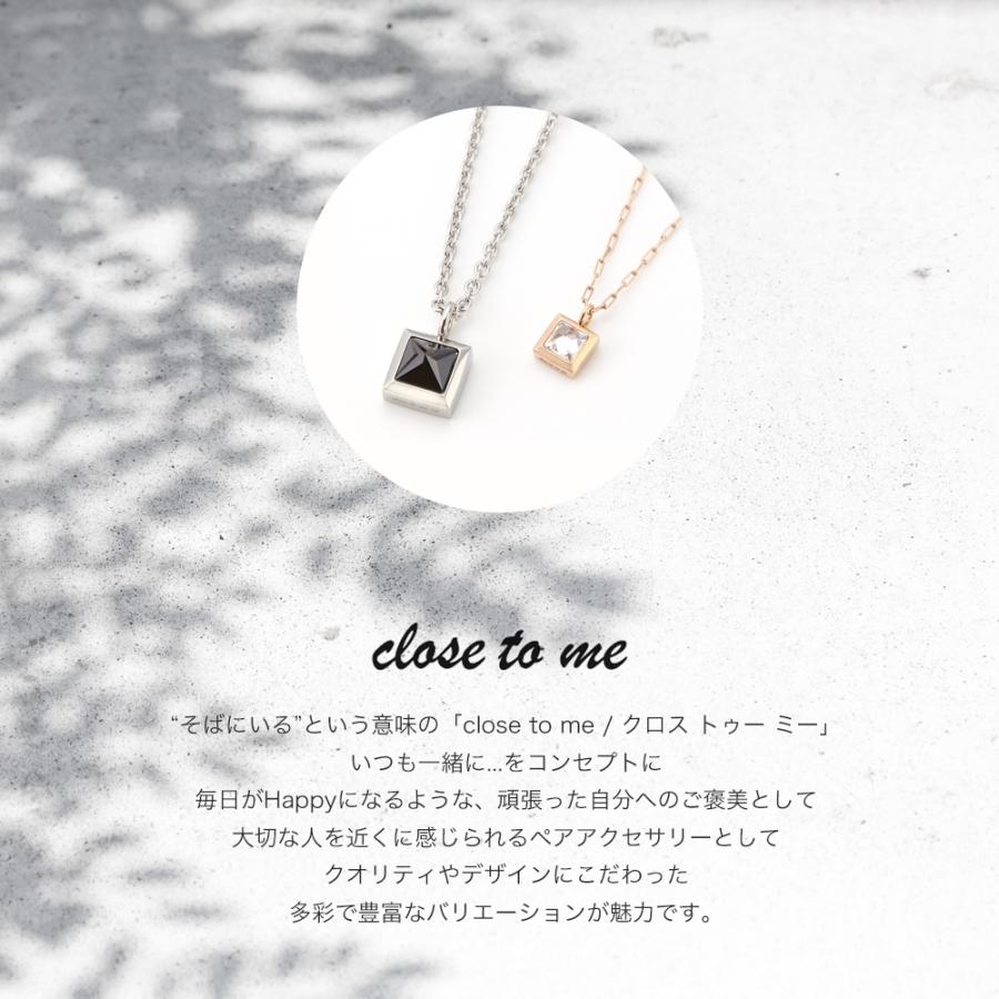 close to me ダブルリングペアネックレス シルバー925 ハワイアンジュエリー ブラック ピンクゴールド｜piena｜02