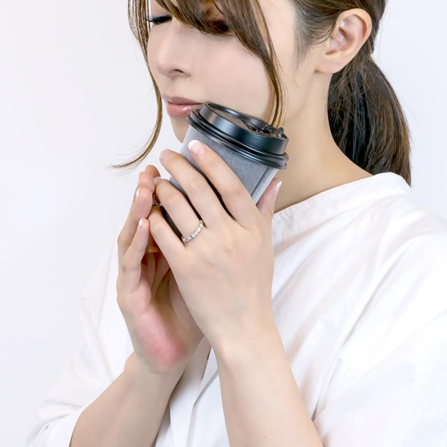 リング 指輪 シルバー925製 キュービックジルコニア ハート 低金属アレルギー ギフトボックス付 爆買の画像